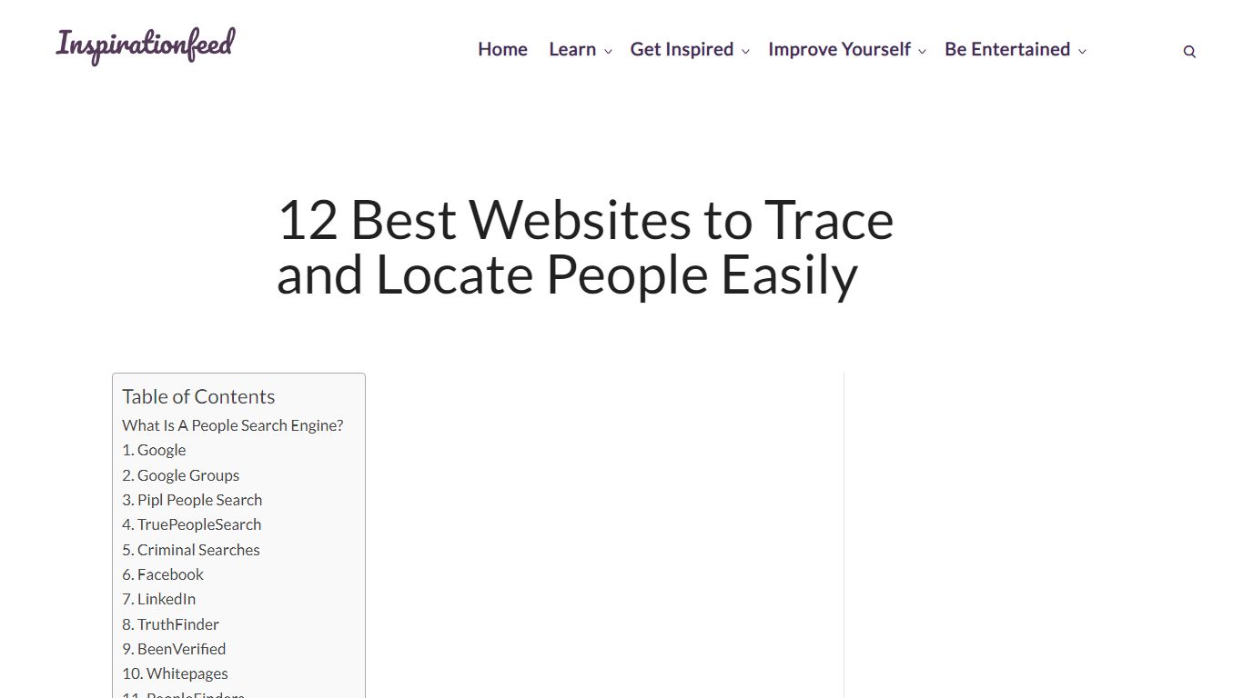 12 Best Websites to Trace and Locate People Easily